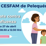 27 de Abril – Vacúnate contra la influenza en CESFAM de Pelequén