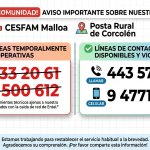 📢 COMUNICADO IMPORTANTE: Estado de nuestra red telefónica